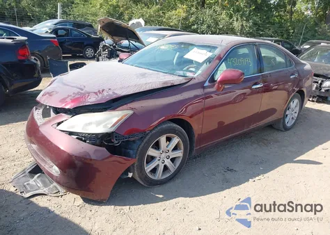 2007 Lexus Es 350 z USA, uszkodzony, nr VIN JTHBJ46GX72018584